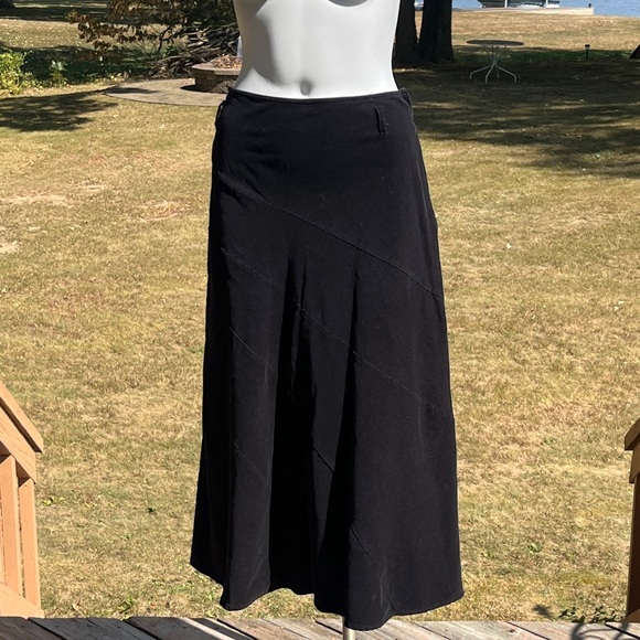 Vintage JM Collection corduroy a-line midi skirt 14 - Picture 1 of 8
